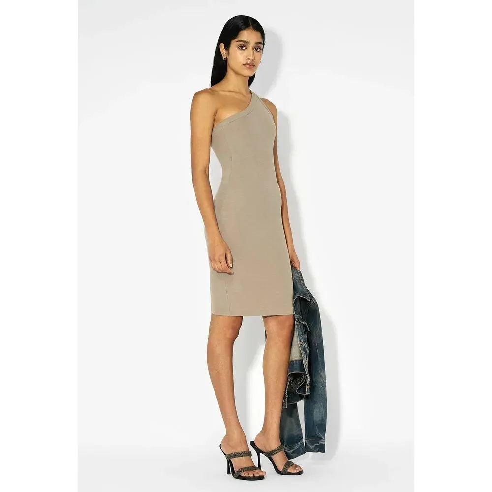 John Elliott Gemini Rib Asymetrical Dress NWT M - Picture 4 of 7